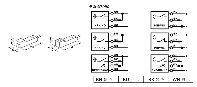 Q5方形電感式接近開(kāi)關(guān)
